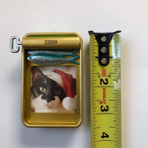 2009 Hallmark Keepsake "Tabby Treats" Photo Ornament, New in Box, 3.5"x2.25" - Picture 10 of 11